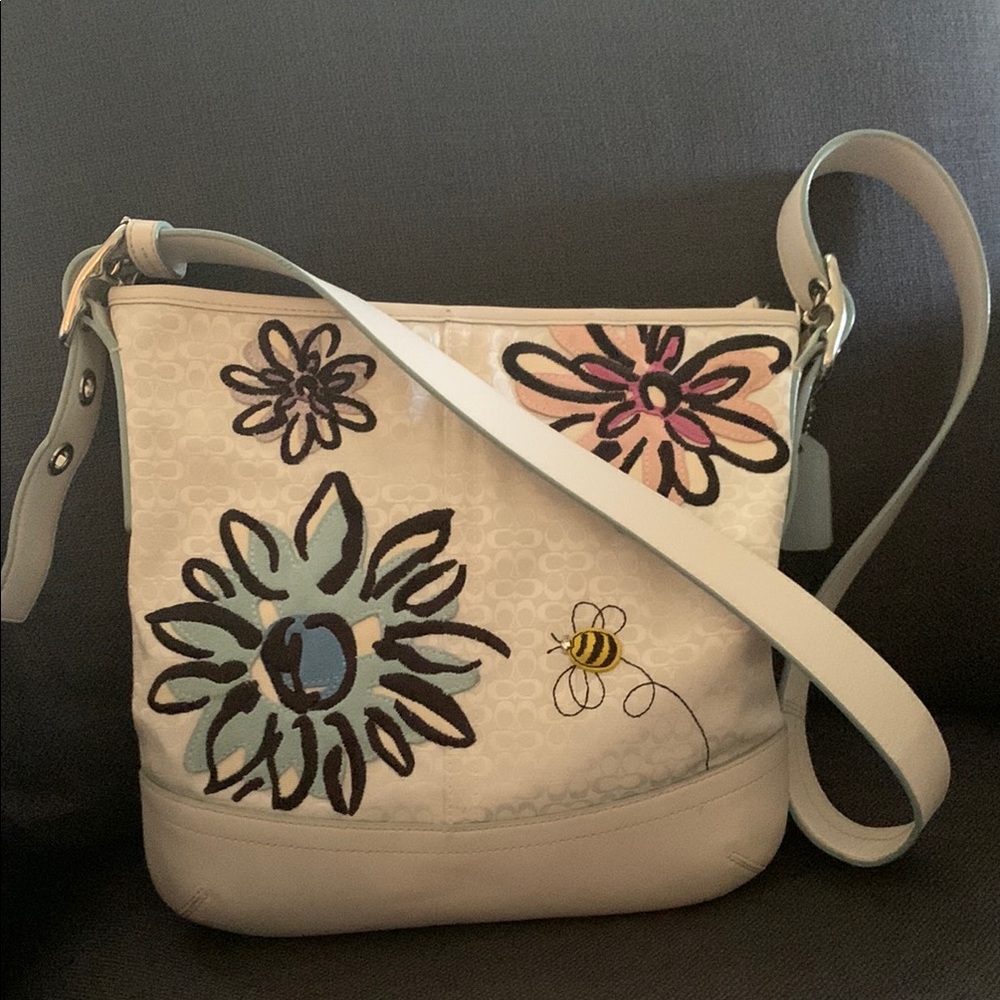 Coach Floral Crossbody Shoulder Bag-NWOT